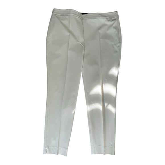 Talbots Chatham Ankle Elegant Cream Women's Pants 16 - Picture 5 of 7